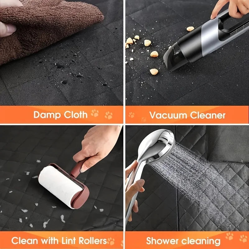 Housse de Protection de Banquette Arrière pour Chien – Imperméable et Anti-Rayures